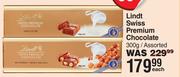 Lindt Swiss Premium Chocolate Assorted-300g Each