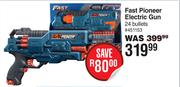 Fast Pioneer Electric Gun 24 Bullets