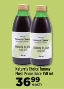 Nature's Choice Tummy Flush Prune Juice-250ml Each