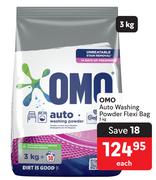 Omo Auto Washing Powder Flexi Bag-3Kg Each