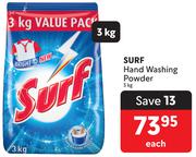 Surf Hand Washing Powder-3Kg Each