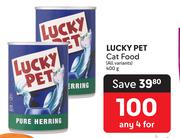 Lucky Pet Cat Food-For Any 4 x 400g