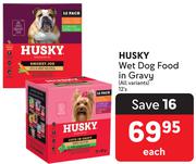 Husky Wet Dog Food In Gravy-12's Each