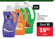 M Tile & Floor Cleaner (All Variants)-1.5L Each