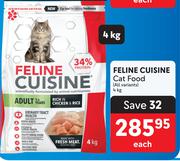 Feline Cuisine Cat Food-4Kg Each