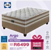 Sealy Argo 137cm Double Bed Set