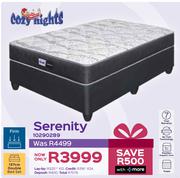 Cozy Nights Serenity 137cm Double Bed Set