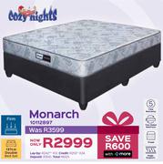 Cozy Nights Monarch 137cm Double Bed Set