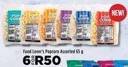Food Lover's Popcorn Assorted-For 6 x 65g