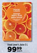 Food Lover's Juice-5L Each