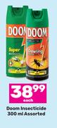 Doom Insecticide Assorted-300ml Each