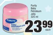 Purity Baby Petroleum Jelly-325ml