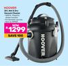 Hoover 28Ltr Wet And Dry Vacuum Cleaner