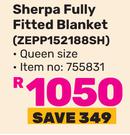 Pure Pleasure Sherpa Fully Fitted Blanket ZEPP152188SH