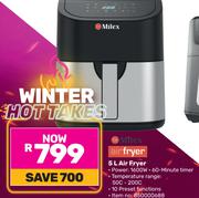 Milex 5Ltr Airfryer Air Fryer
