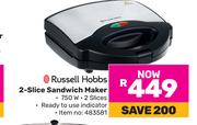 Russell Hobbs 2-Slice Sandwich Maker
