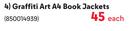 Graffiti Art A4 Book Jackets 850014939-Each