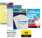 Butterfly Book Covers-Per Pack