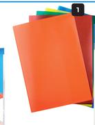 Butterfly 5-Pack 140 Micron A5 Plastic Book Covers 276620-Per Pack