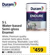 Duram Water Based Semi Gloss Enamel-1Ltr