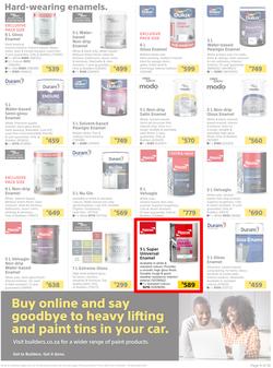 Builders : Paint Catalogue (19 October - 24 December 2021), page 9