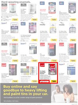 Builders : Paint Catalogue (19 October - 24 December 2021), page 9