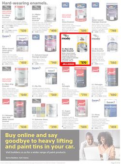 Builders : Paint Catalogue (19 October - 24 December 2021), page 9