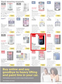 Builders : Paint Catalogue (19 October - 24 December 2021), page 9