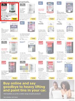 Builders : Paint Catalogue (19 October - 24 December 2021), page 9