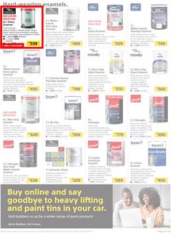 Builders : Paint Catalogue (19 October - 24 December 2021), page 9