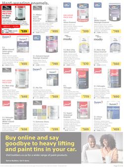 Builders : Paint Catalogue (19 October - 24 December 2021), page 9