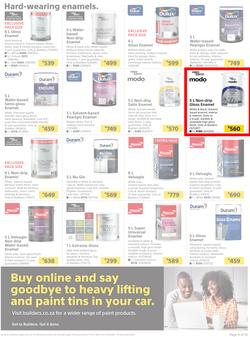Builders : Paint Catalogue (19 October - 24 December 2021), page 9