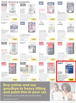 Builders : Paint Catalogue (19 October - 24 December 2021), page 9