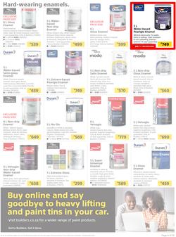 Builders : Paint Catalogue (19 October - 24 December 2021), page 9