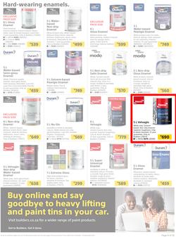 Builders : Paint Catalogue (19 October - 24 December 2021), page 9