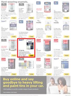 Builders : Paint Catalogue (19 October - 24 December 2021), page 9