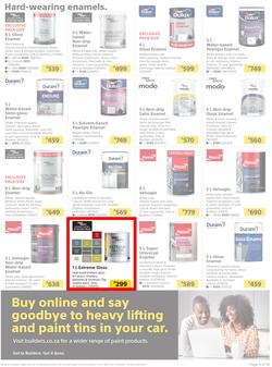 Builders : Paint Catalogue (19 October - 24 December 2021), page 9
