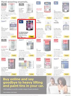 Builders : Paint Catalogue (19 October - 24 December 2021), page 9
