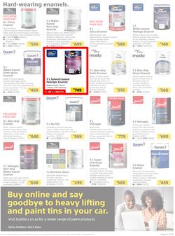 Builders : Paint Catalogue (19 October - 24 December 2021), page 9