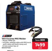 Promax 120A Inverter MIG Welder PMW-120