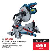 Bosch 1300W 216mm Mitre Saw 0601B33001