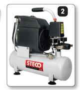 Steco 6L Air Compressor 1.5 HP SC-1506-Each