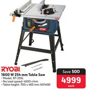 Ryobi 1800W 25mm Table Saw BT-255L