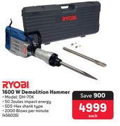 Ryobi 1600W Demolition Hammer Dh-70K