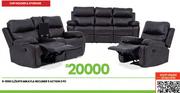 Mikayla Recliner 5 Action 3PC L/Suite 9-1066