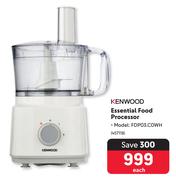 Kenwood Essential Food Processor FDP03.COWH-Each