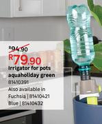 Irrigator For Pots Aquaholiday Green