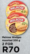 Melrose Wedges Assorted-For 2 x 200g