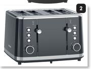 Eiger Helvetica 4 Slice Toaster EG-STS008-Each