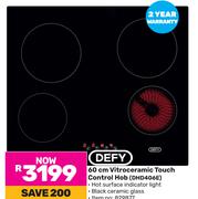 Defy 60cm Vitro Ceramic Touch Control Hob DHD406E